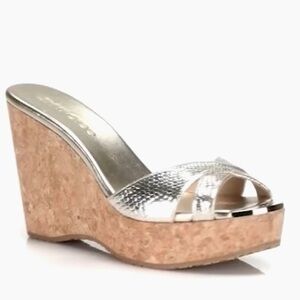 Jimmy Choo Wedge Sandals🤍
